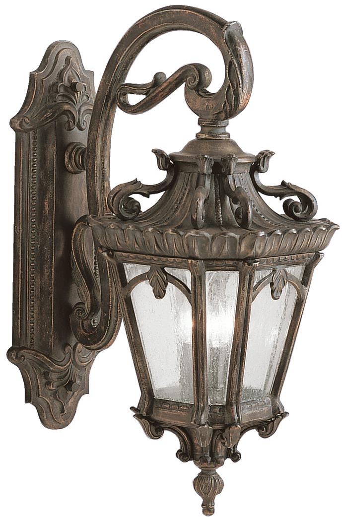 Elstead Lighting Tournai kültéri fali lámpa 3x60 W szürke-barna KL-TOURNAI2-XL