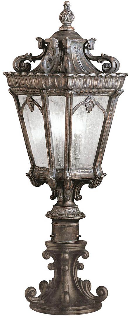Elstead Lighting Tournai kültéri állólámpa 2x60 W szürke-barna KL-TOURNAI3-L