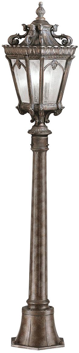 Elstead Lighting Tournai kültéri állólámpa 1x60 W szürke-barna KL-TOURNAI4-M