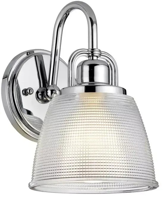 Elstead Lighting Dublin oldalfali lámpa 1x3 W króm QZ-DUBLIN1-PC