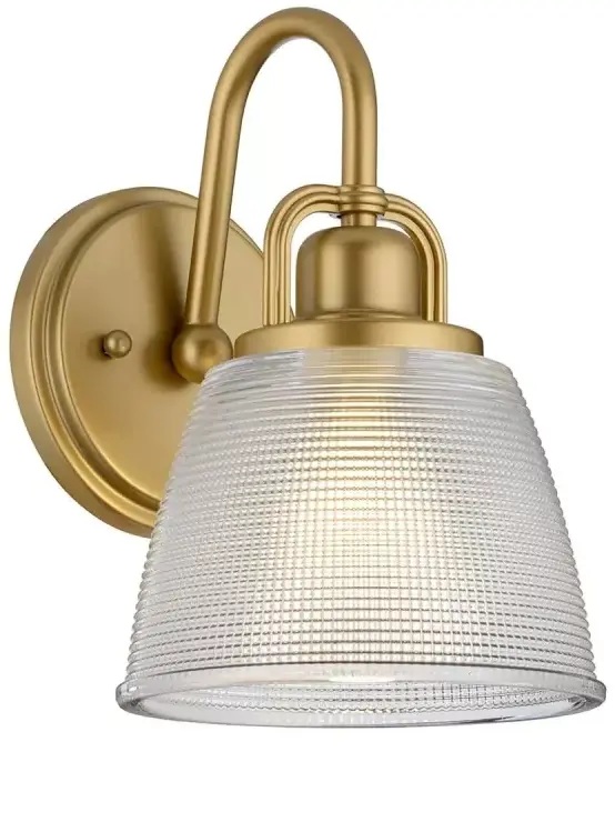 Elstead Lighting Dublin oldalfali lámpa 1x3 W sárgaréz QZ-DUBLIN1-PNBR