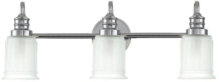 Elstead Lighting Swell oldalfali lámpa 3x3 W króm QZ-SWELL3-PC-BATH