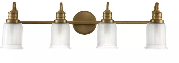 Elstead Lighting Swell oldalfali lámpa 4x3 W sárgaréz QZ-SWELL4-BB-BATH