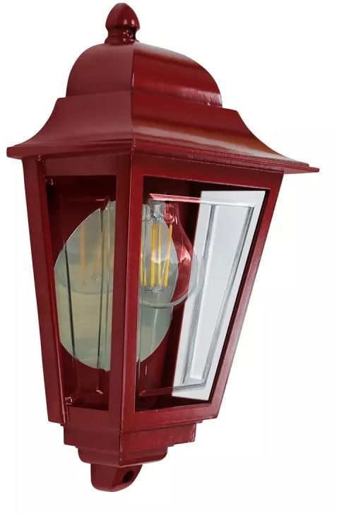 Elstead Lighting Deco Lane kültéri fali lámpa 1x60 W piros DECO-LANE7-RED