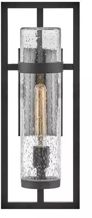 Elstead Lighting Cordillera kültéri fali lámpa 1x60 W fekete HK-CORDILLERA-M-BK