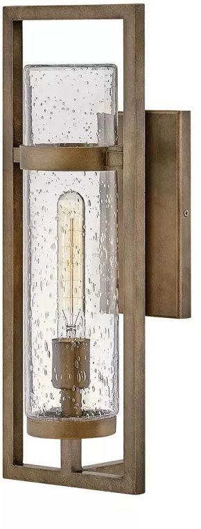 Elstead Lighting Cordillera kültéri fali lámpa 1x60 W barna HK-CORDILLERA-M-BU