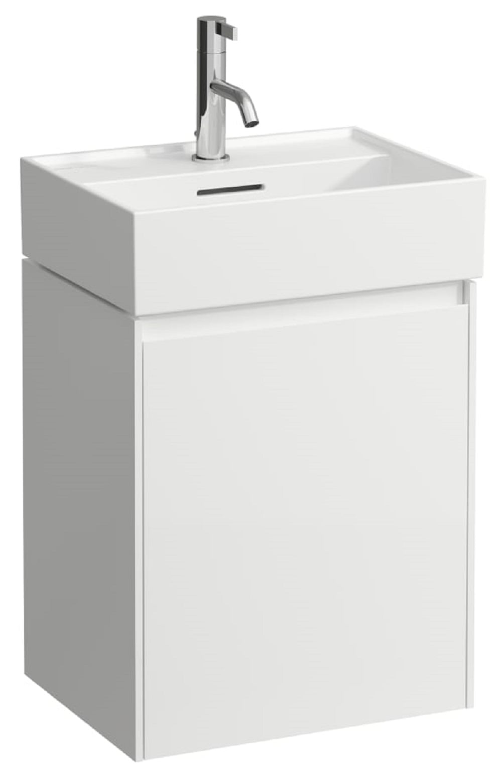 Laufen Lani szekrény 43.5x33x51.5 cm mosdókagyló alá akasztható fehér H4039111122601