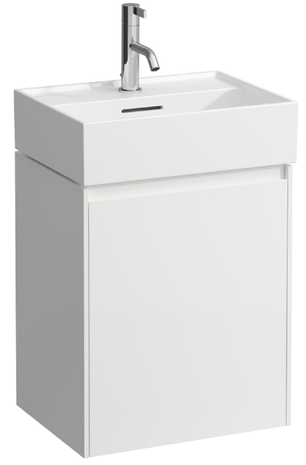 Laufen Lani szekrény 43.5x33x51.5 cm mosdókagyló alá akasztható fehér H4039111122611