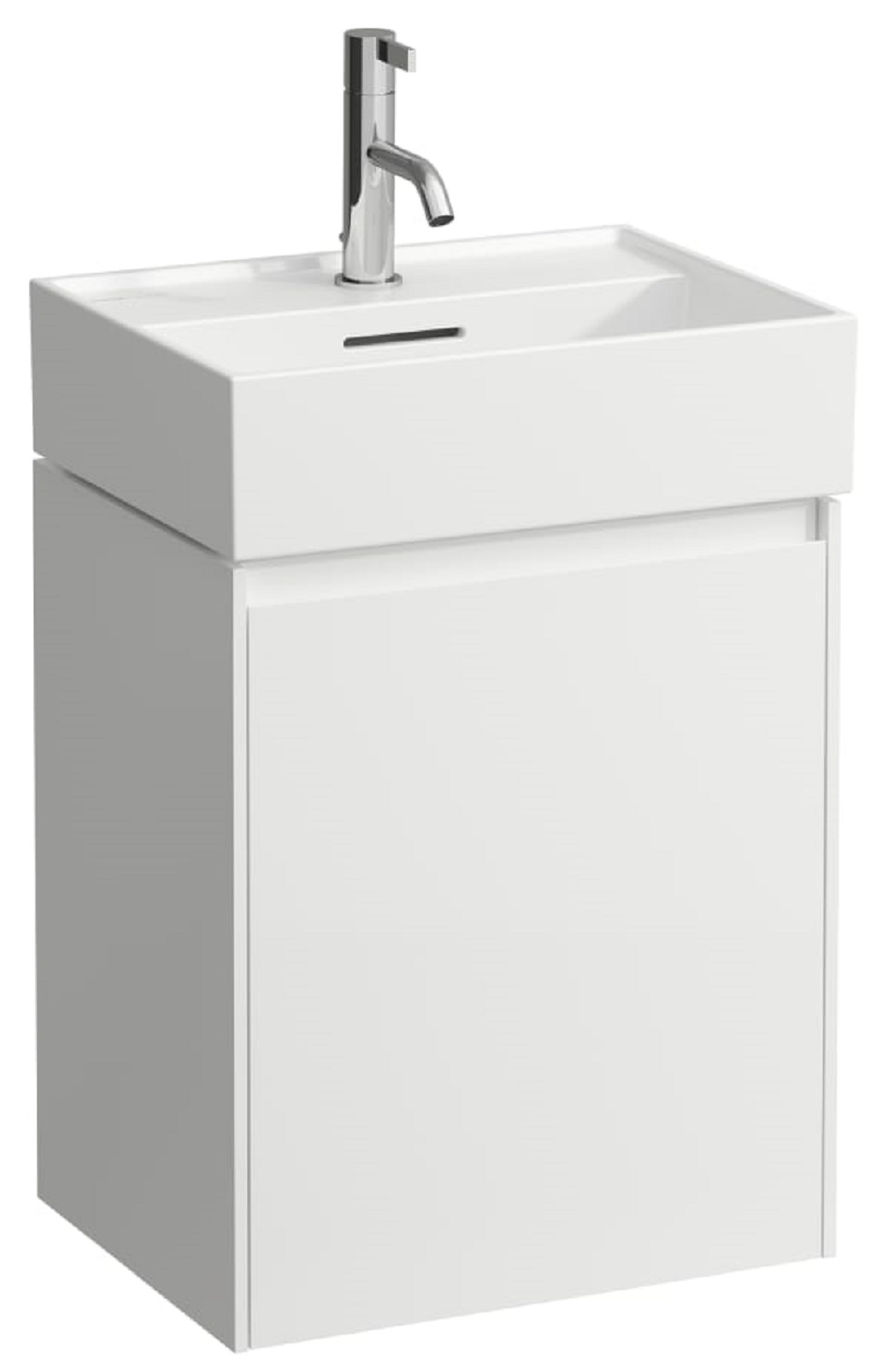 Laufen Lani szekrény 43.5x33x51.5 cm mosdókagyló alá akasztható fehér H4039121122601