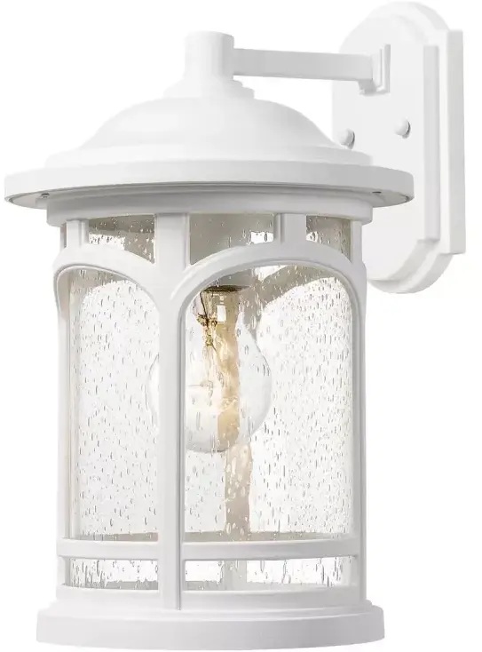 Elstead Lighting Marblehead kültéri fali lámpa 1x60 W fehér QZ-MARBLEHEAD-M-WHT