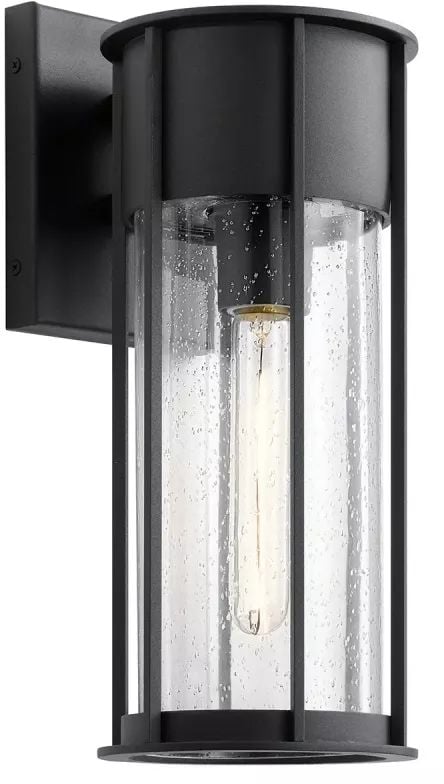 Elstead Lighting Camillo kültéri fali lámpa 1x60 W fekete KL-CAMILLO-M-TBK