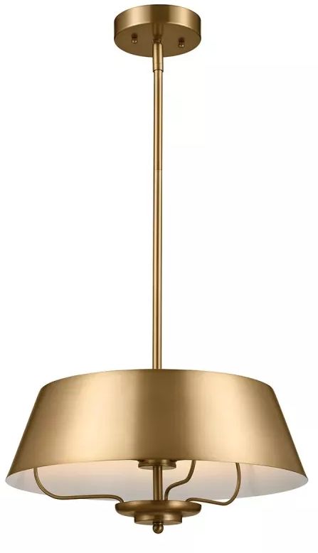Elstead Lighting Luella mennyezeti lámpa 3x40 W sárgaréz KL-LUELLA-3P-BNB