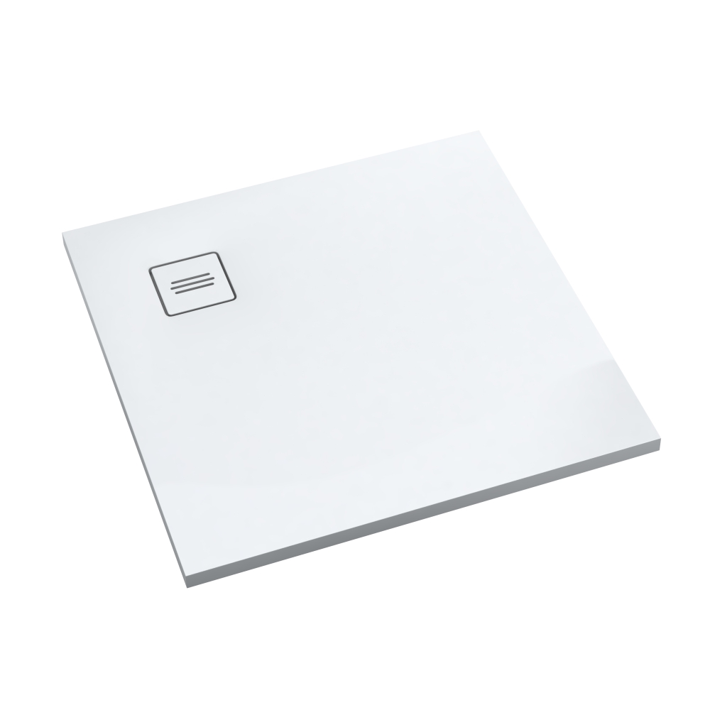 Schedline Protos Smooth White négyzet alakú zuhanytálca 80x80 cm fehér 3SP.P1K-8080-M1