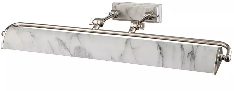 Elstead Lighting Winchfield oldalfali lámpa 4x40 W fehér-nikkel WINCHFIELD-PLL-PN-WM