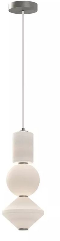 Elstead Lighting Bijou függőlámpa 1x20 W nikkel ALM-BIJOU-P3-PN
