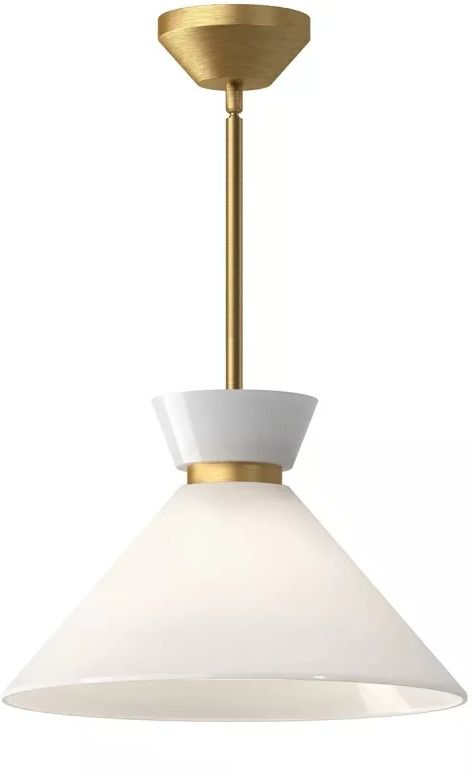 Elstead Lighting Halston mennyezeti lámpa 1x60 W arany ALM-HALSTON-P-M-GD