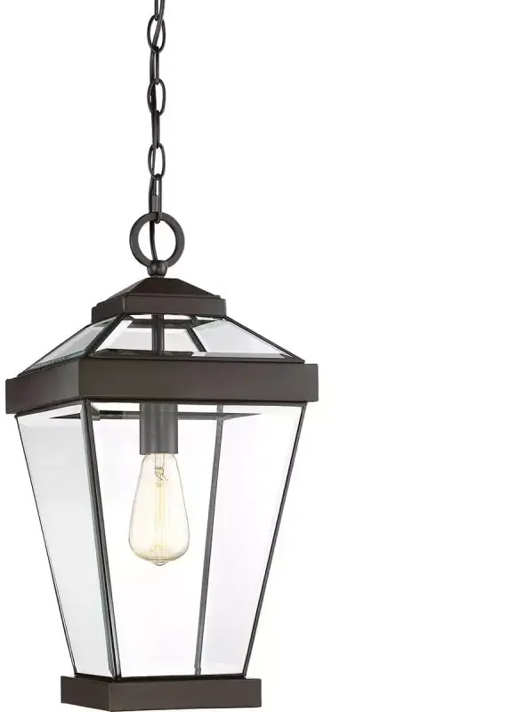 Elstead Lighting Ravine függőlámpa 1x60 W barna QZ-RAVINE8-M