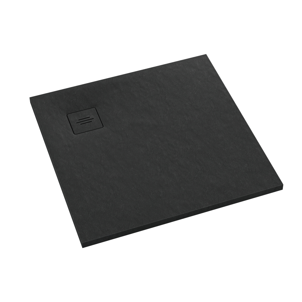 Schedline Protos Black Stone téglalap alakú zuhanytálca 100x100 cm szürke 3SP.P2K-100100/C/ST-M1/C/ST