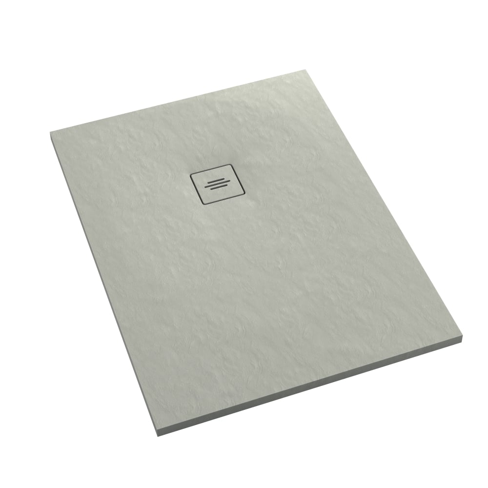 Schedline Protos Cement Stone téglalap alakú zuhanytálca 160x90 cm cement 3SP.P1P-90160/CT/ST-M1/CT/ST