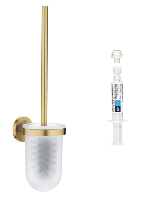 Készlet WC kefe Grohe Start 41185GN0, ragasztó Grohe QuickGlue 41127000