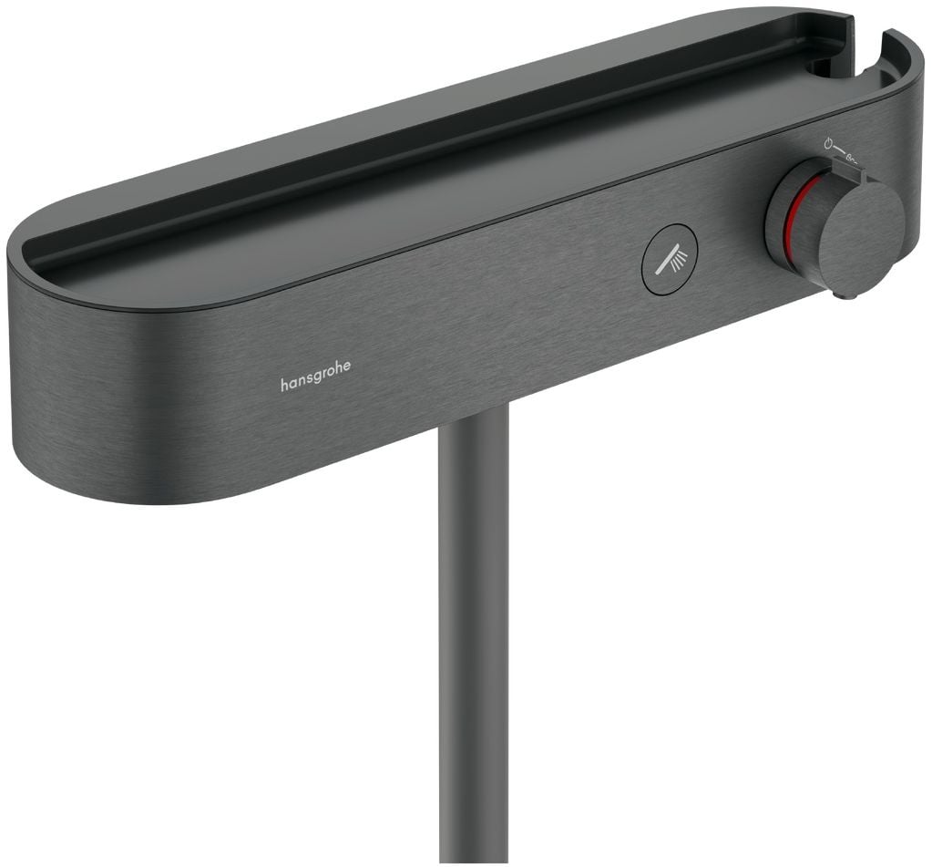 Hansgrohe ShowerTablet Select zuhanycsaptelep fal z termosztáttal króm-fekete 24360340