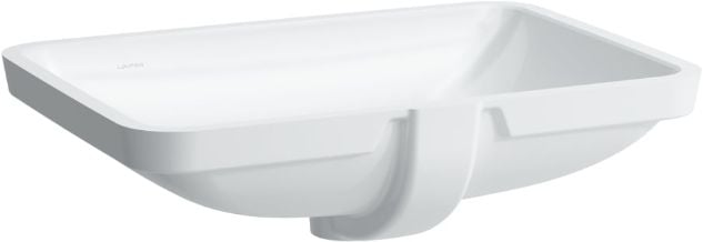 Laufen Pro mosdótál 60x40 cm négyszögletes alulról beépíthető fehér fényes H8119694001091