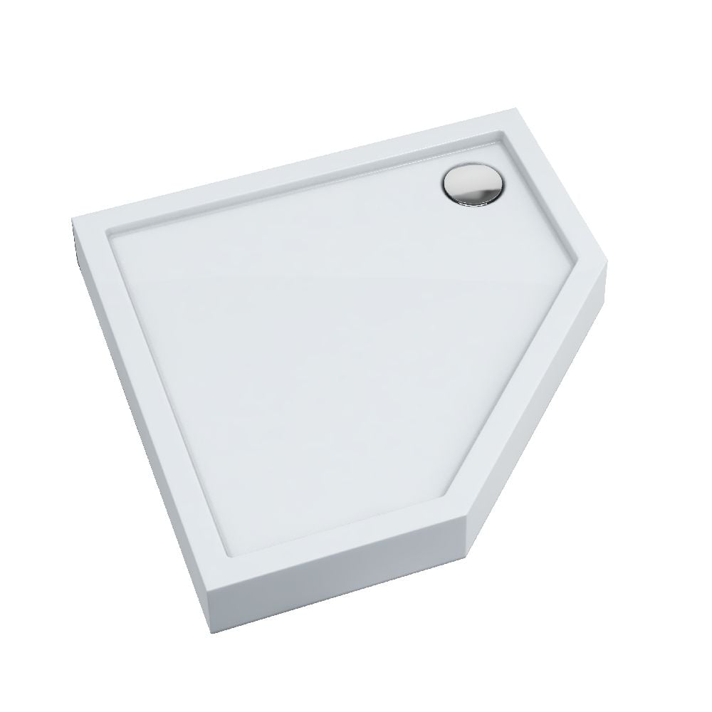 Schedline Cameron téglalap alakú zuhanytálca 100x100 cm fehér 3ST.C2PK-100100