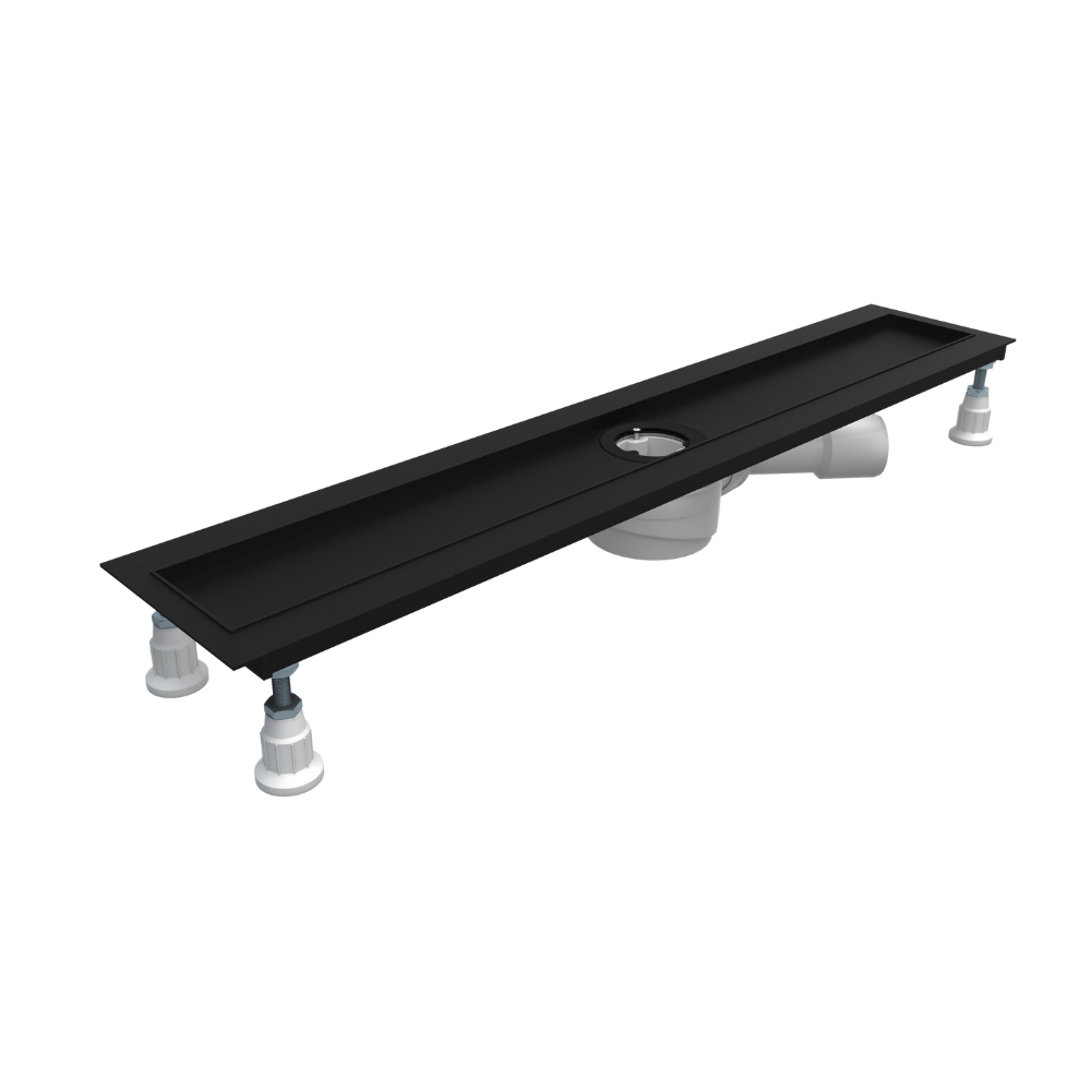 Schedline Regular Flow lineáris lefolyó 90 cm fekete SOLBSN-90080C