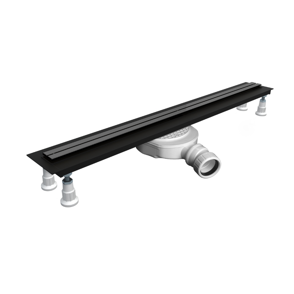 Schedline Graphite Slight DUO 2w1 lineáris lefolyófedél 120 cm grafit SCH059/SLX/DPG
