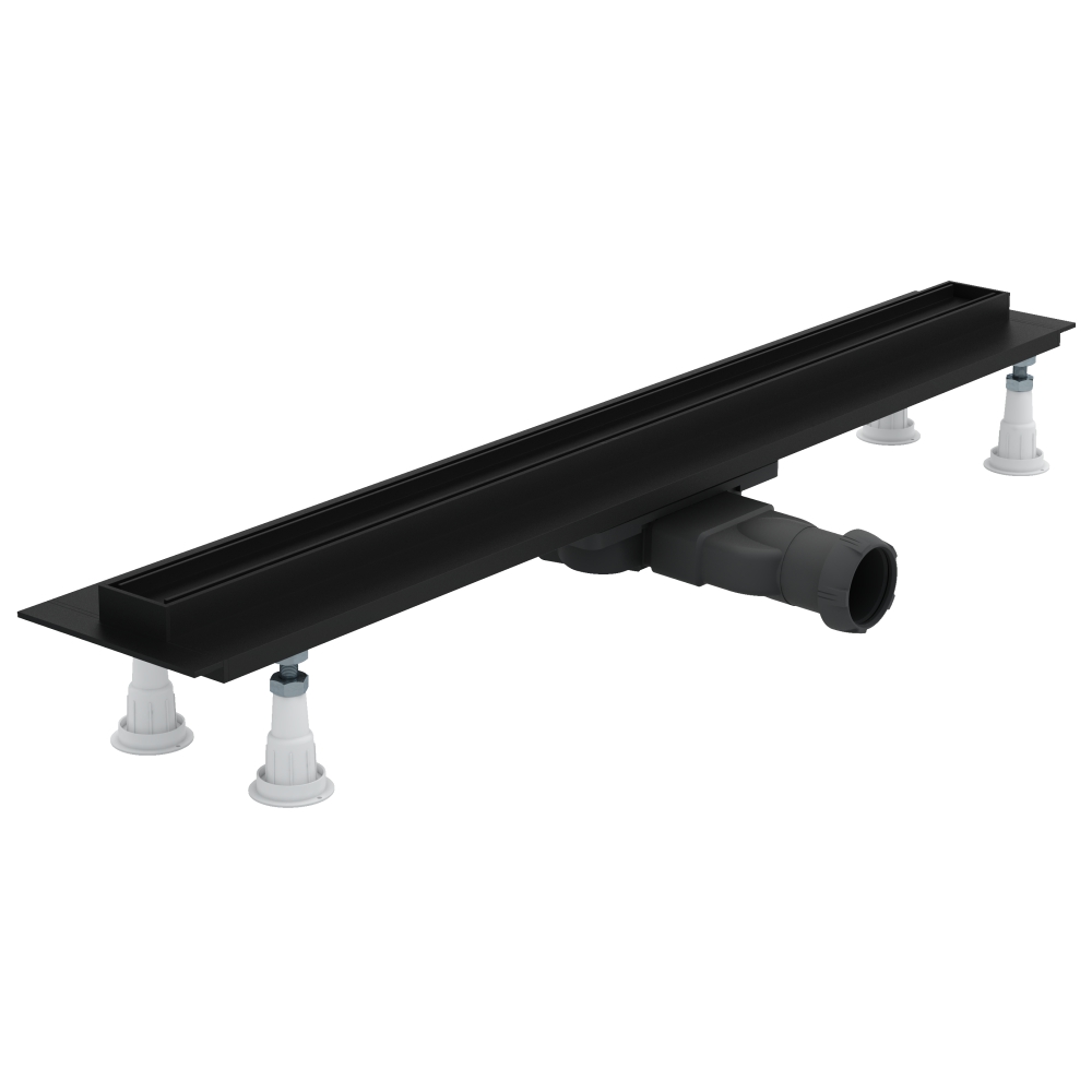 Schedline Slight Line Low Black lineáris lefolyó 80 cm fekete SOLPLB-80035LOW