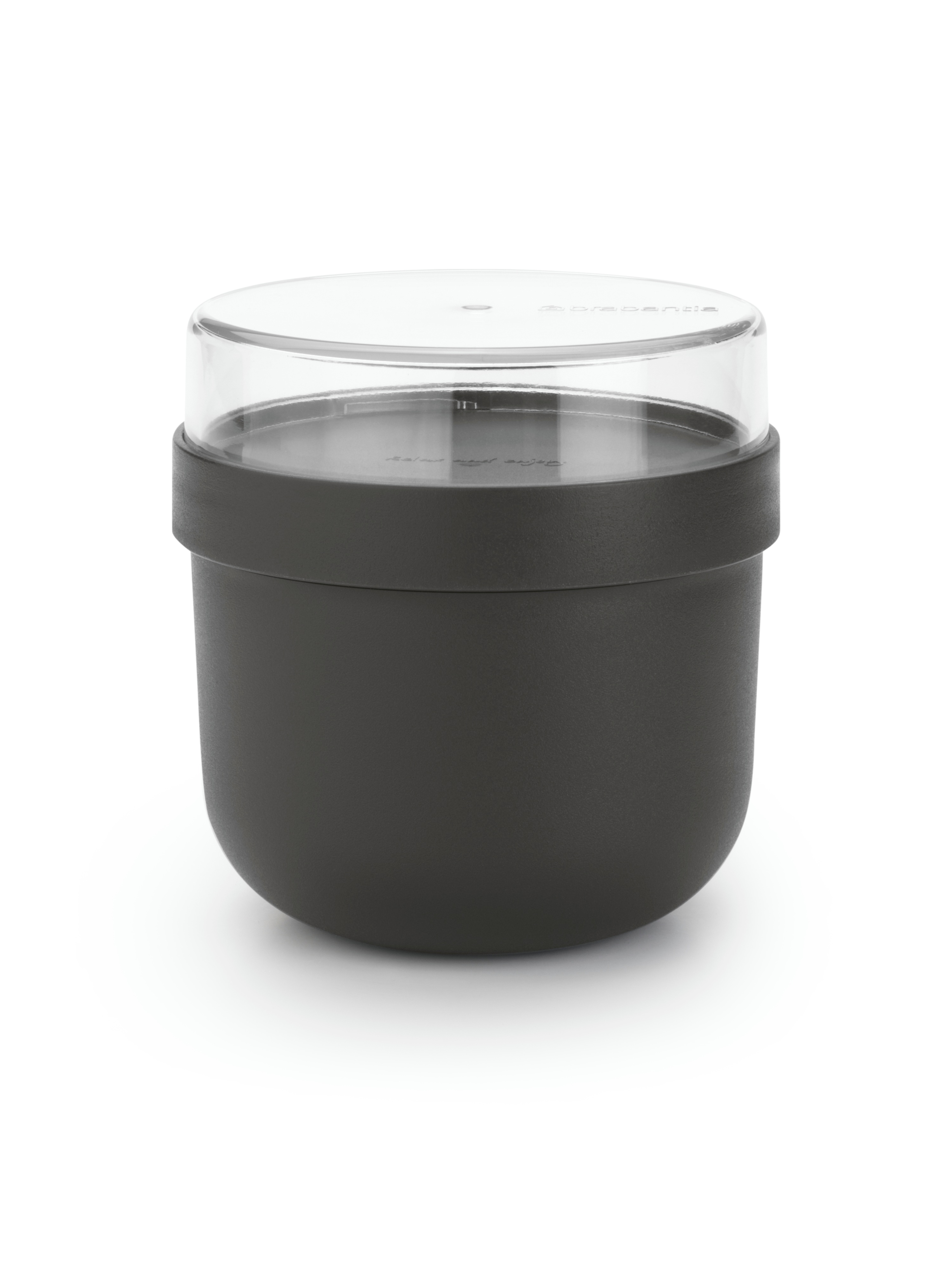 Brabantia Make & Take uzsonnásdoboz 11x11x11.1 cm szürke 204180