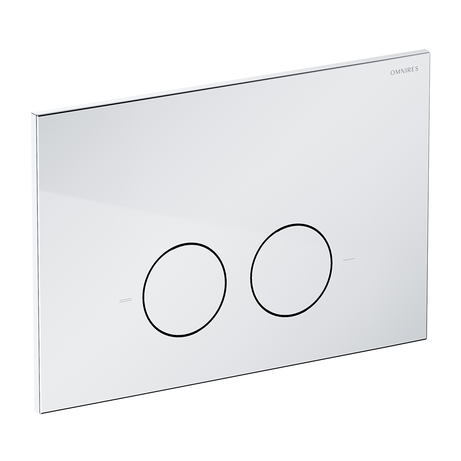 Omnires Minimal öblítő gomb WC-hez fényezett króm MPS1CR