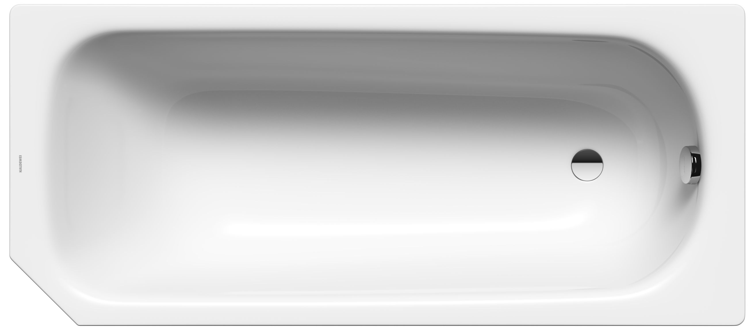 Kaldewei Saniform V1-V4 egyenes kád 160x70 cm fehér 192100011001