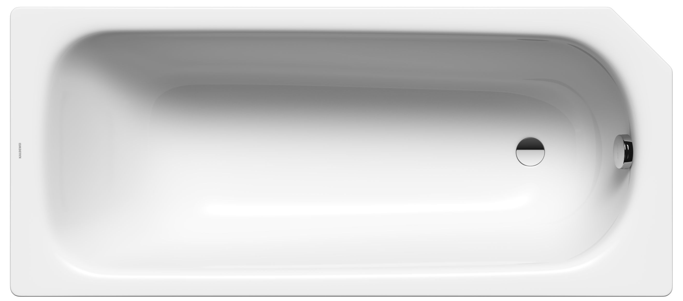 Kaldewei Saniform V1-V4 egyenes kád 160x70 cm fehér 192300011001