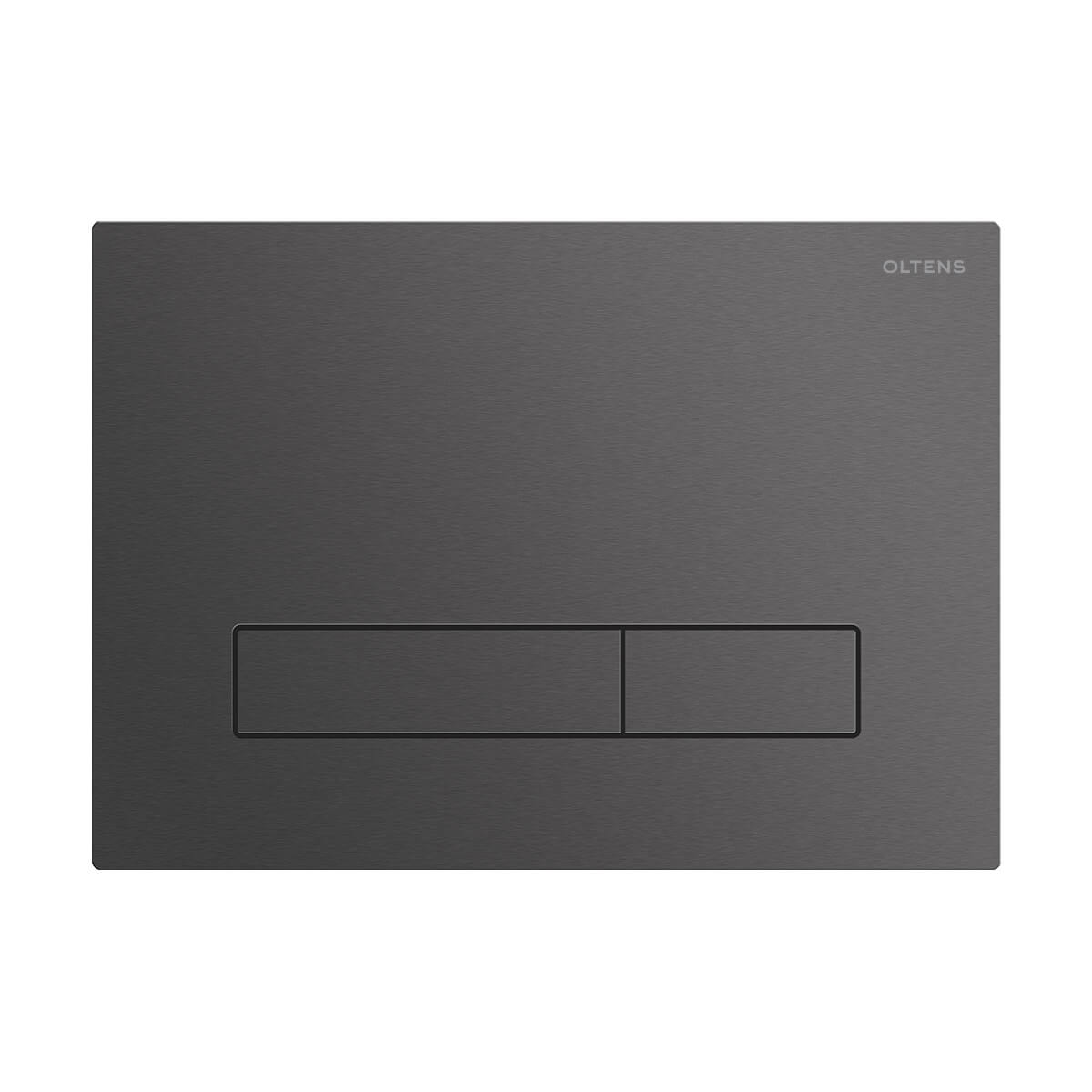 Oltens Torne SteelCore öblítő gomb WC-hez grafit 57000400