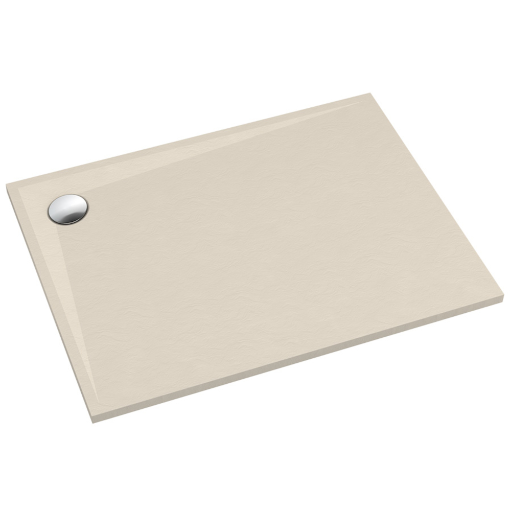 Schedpol Etrusco Cashmere Stone téglalap alakú zuhanytálca 120x90 cm bézs 3.470/PK/ST