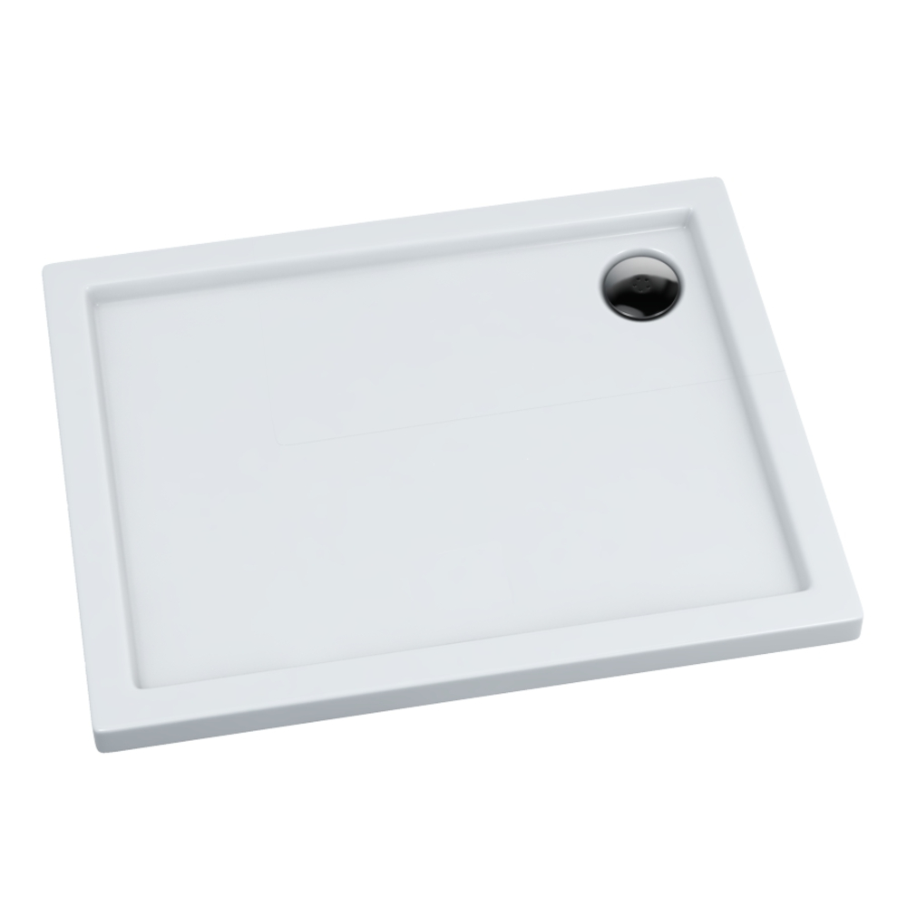 Schedpol Caspar téglalap alakú zuhanytálca 80x70 cm fehér 3.2253