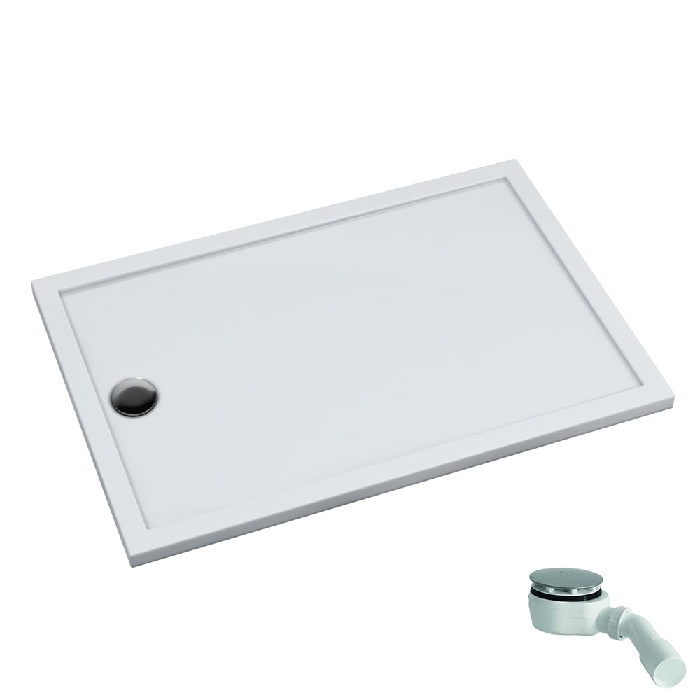 Schedpol Caspar New téglalap alakú zuhanytálca 160x90 cm fehér 3.2851