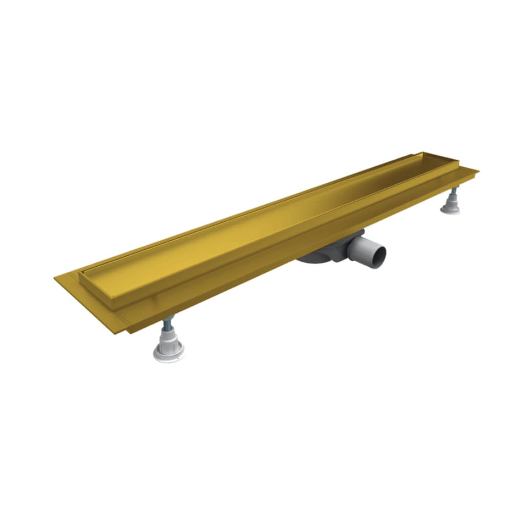 Schedpol Base-Low Gold - Gold Plate lineáris lefolyó 60 cm arany OLP60/ZST-LOW