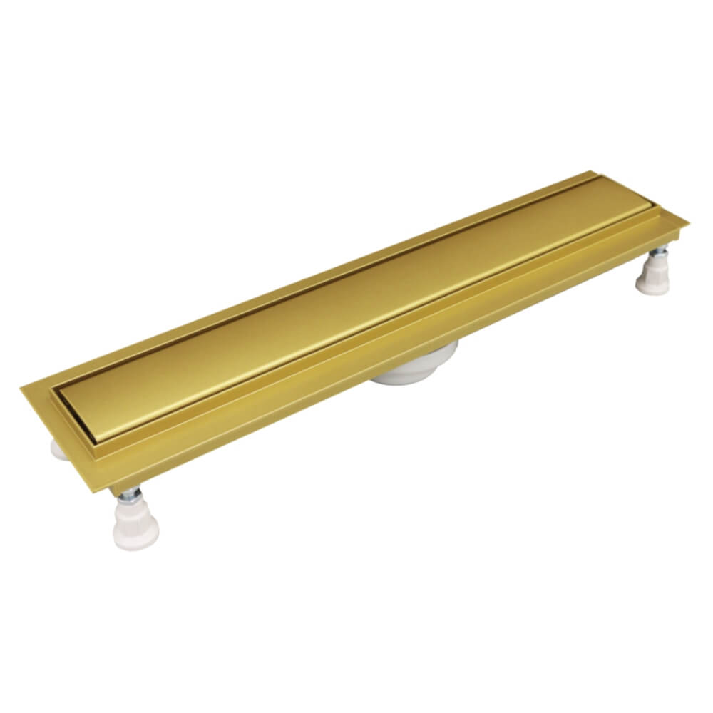 Schedpol Base-Low Gold - Gold Steel lineáris lefolyó 100 cm arany OLSL100/ZST-LOW