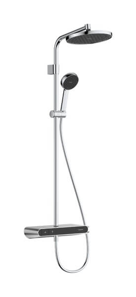 Hansgrohe Activera S zuhany készlet fal termosztáttal trópusi zuhany opcióval króm 28638000