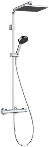 Hansgrohe Activera Q zuhany készlet fal termosztáttal trópusi zuhany opcióval króm 28749000