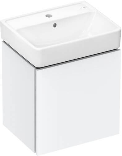 Hansgrohe Xilesa E mosdó szekrénnyel 50 cm fehér 54395700