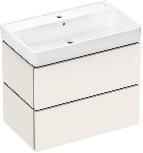 Hansgrohe Xilesa E mosdó szekrénnyel 80 cm bézs 54397780