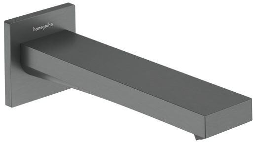 Hansgrohe Tecturis E kifolyócső csaptelep fürdőkádhoz fekete 73410340