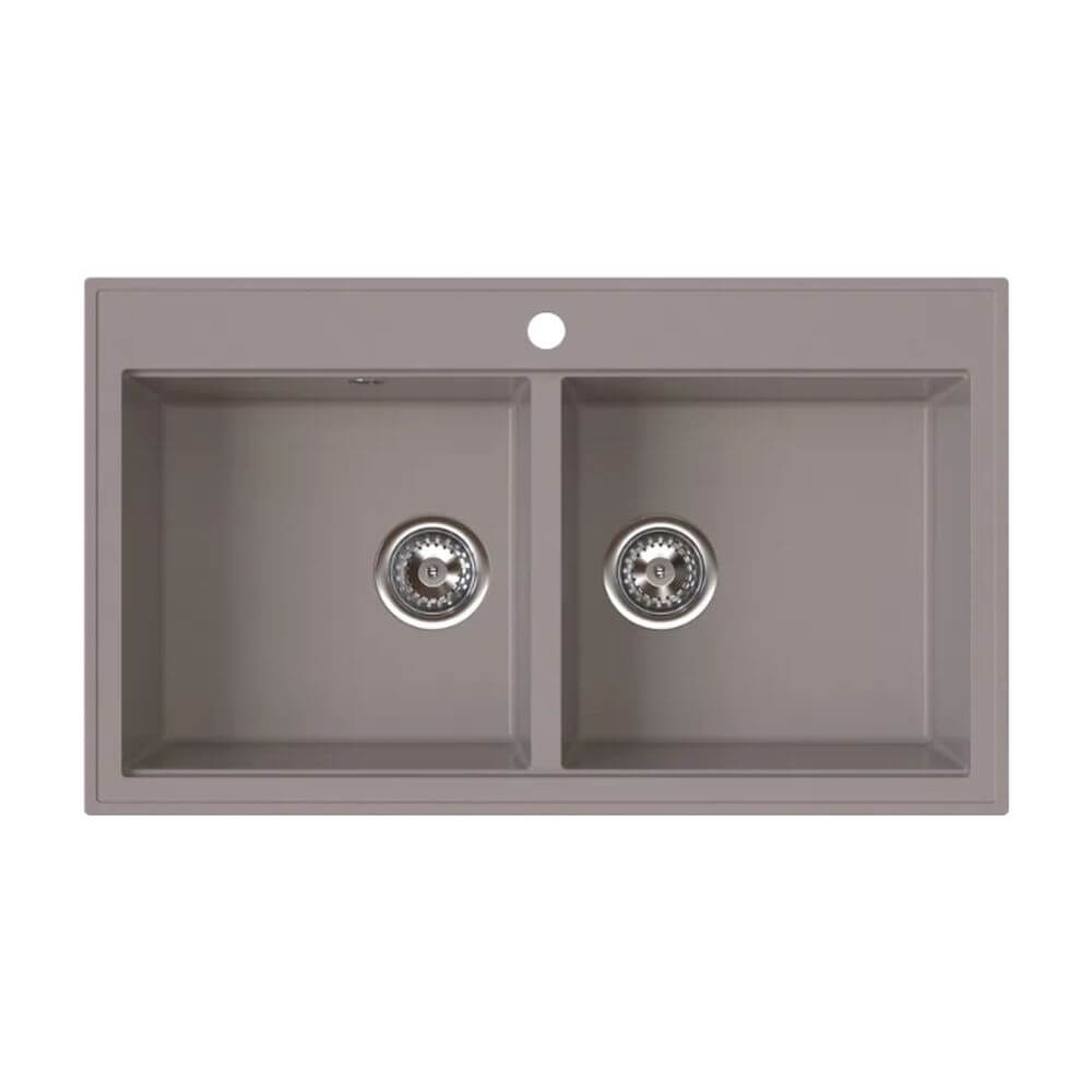 Ferro Stampo gránit mosogató 86x50 cm barna DRGS2/50/86TU