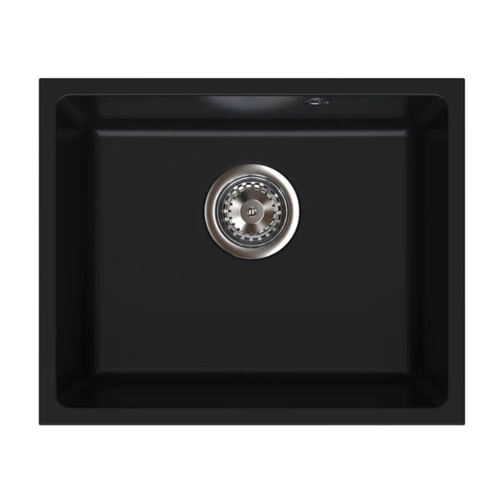 Ferro Stampo gránit mosogató 46x38 cm fekete DRGS1-U/38/46BM