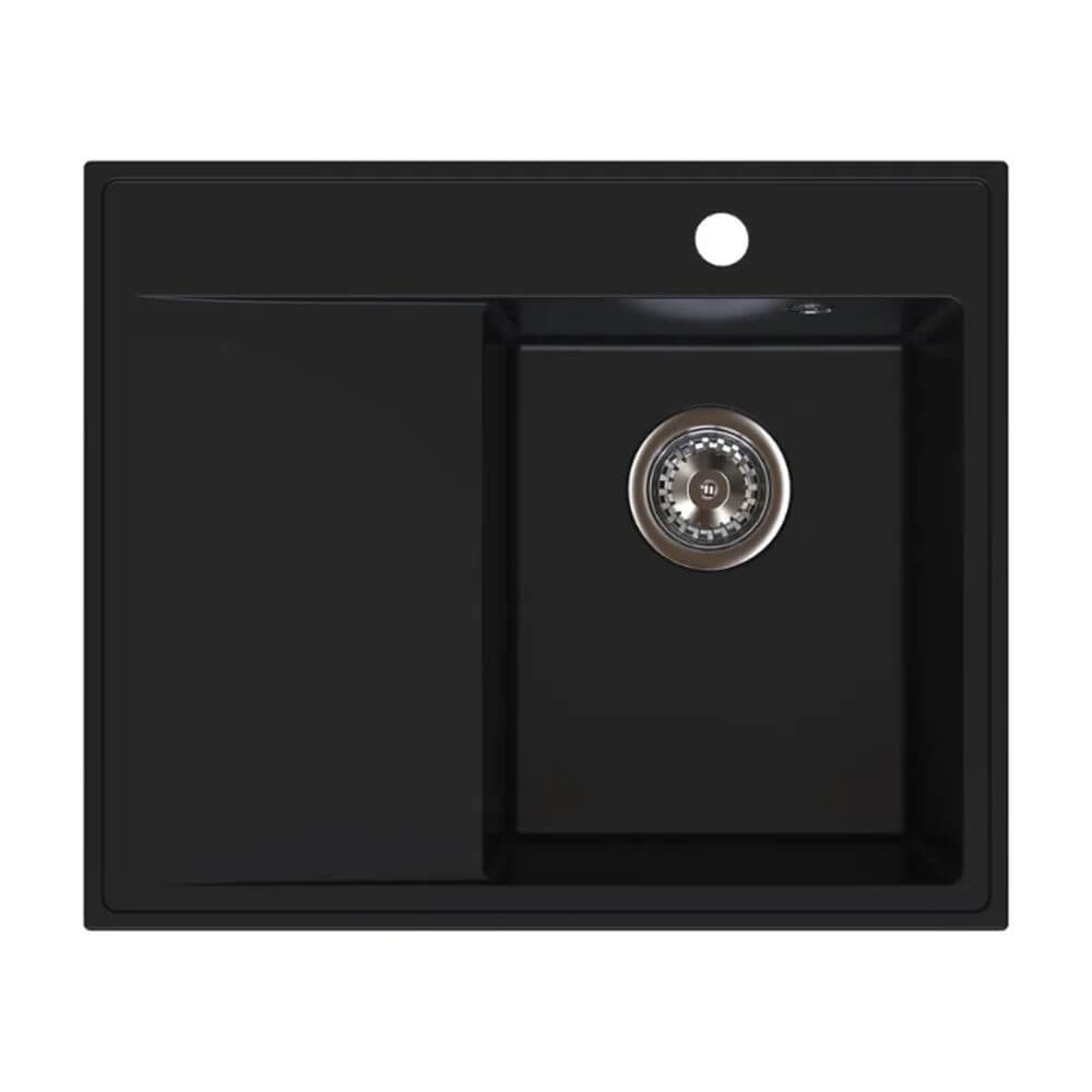 Ferro Stampo gránit mosogató 60x50 cm fekete DRGS-R/50/60BM