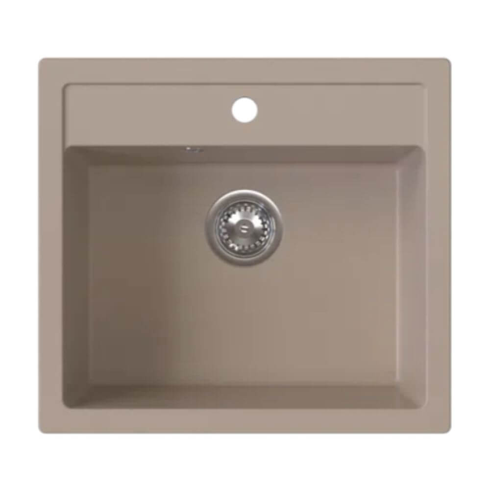 Ferro Stampo gránit mosogató 56x51 cm bézs DRGS1/51/56SA