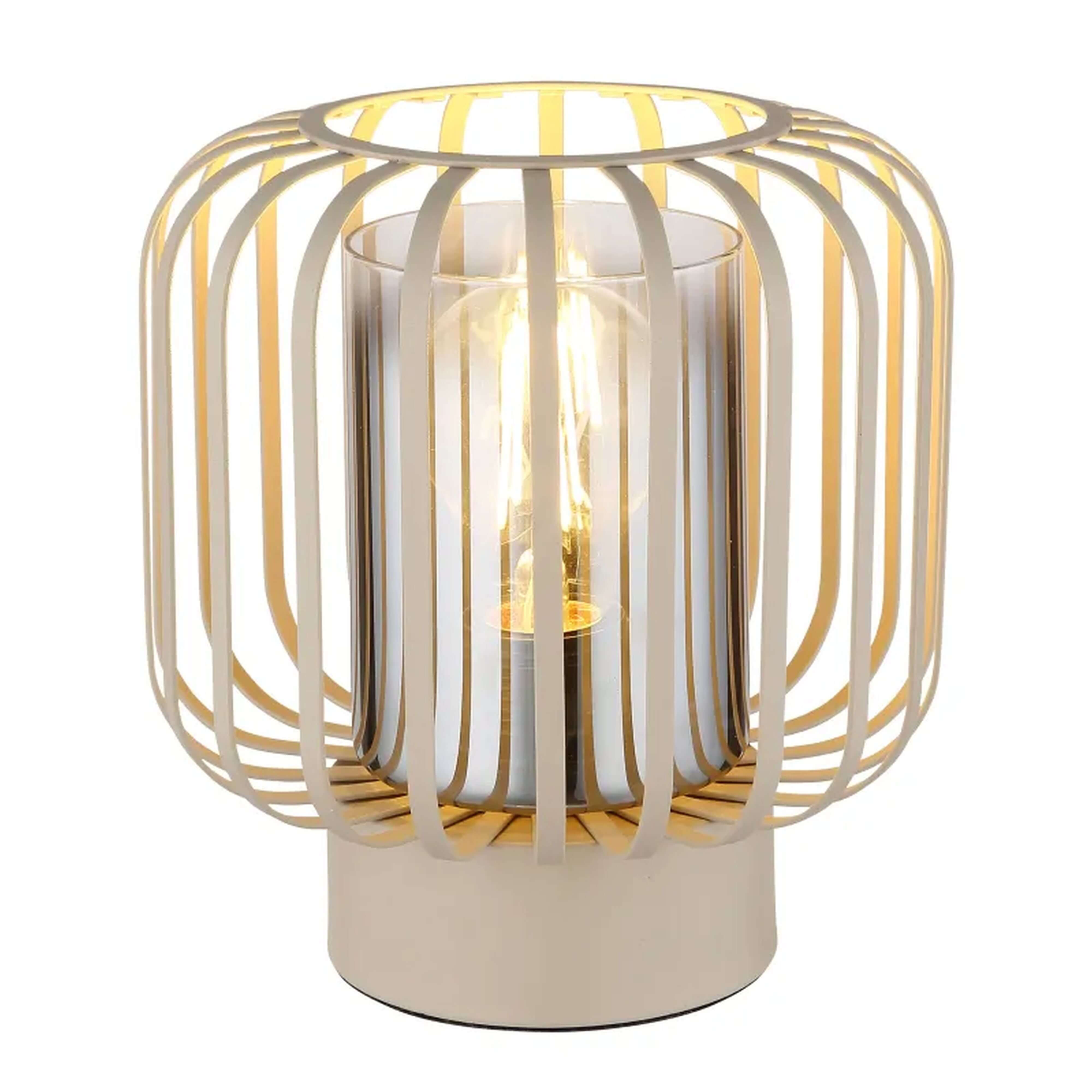 Globo Lighting Alfred asztali lámpa 1x40 W homok 15758T